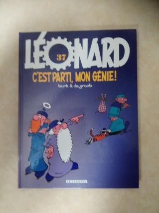 Album BD Léonard n°37, "C'est parti mon génie"