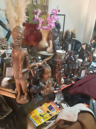 Lot de statuette africaine 