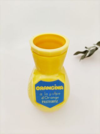 Porte paille orangina 