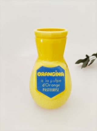 Porte paille orangina 