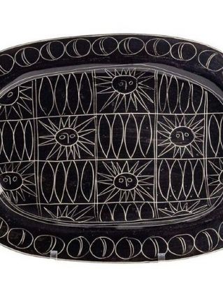 Plat Jacques Pouchain céramique 