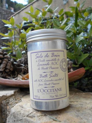 BOITE ALUMINUM VINTAGE SELS DE BAIN 300 G 