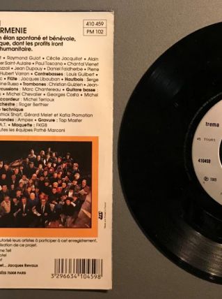 Vinyle de Pour toi Arménie