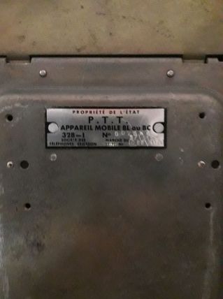 Téléphone en bakélite 1959