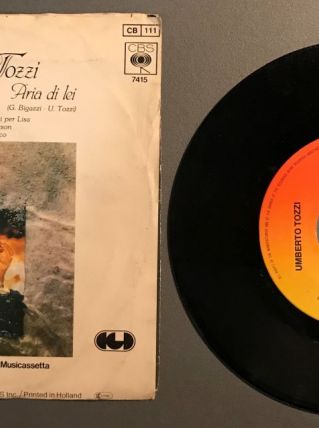 Vinyle de Umberto Tozzi