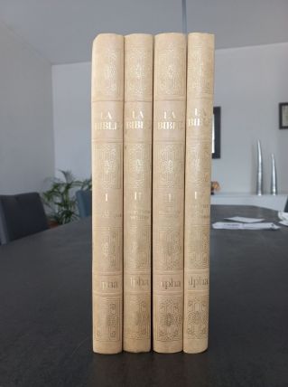 Bible en 4 volumes édition Alpha 