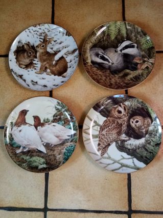 Assiette collection The forest year