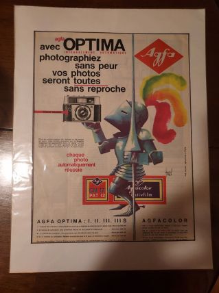 Affiche-Poster vintage  1962