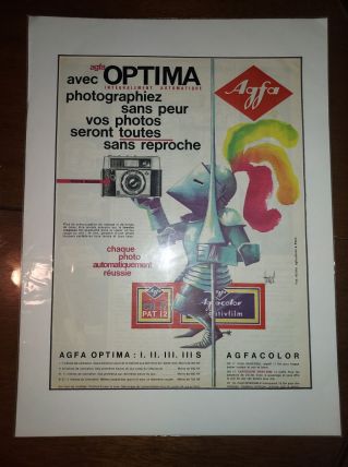 Affiche-Poster vintage  1962