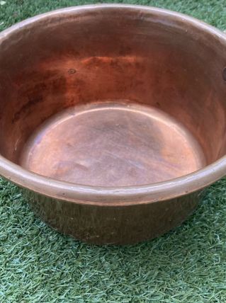bassine à confiture en cuivre 31cm