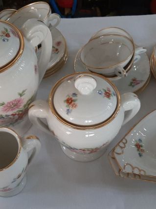 Service thé Porcelaine de Limoges