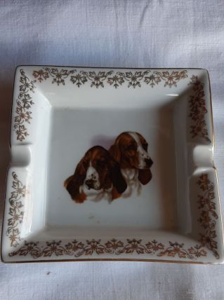 Cendrier porcelaine Limoges