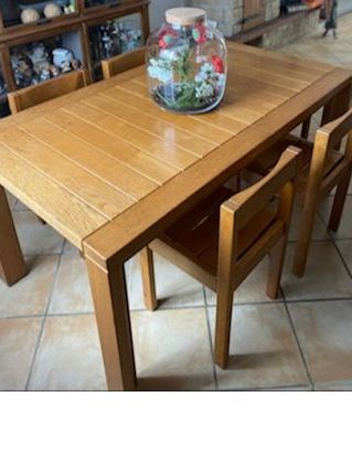 Table et chaises redureau 
