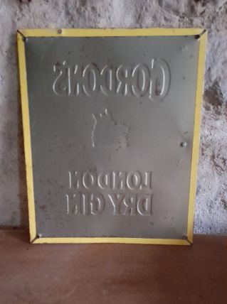 Plaque métal GORDON'S 