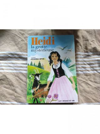 Livre Heidi ; la grotte mystèrieuse . 1979