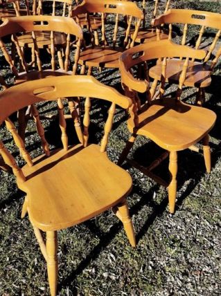 chaises western x12