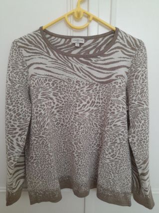 Pull zébré 