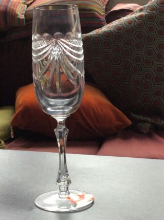 6 flutes à champagne