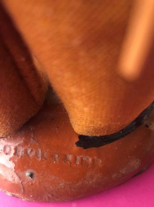 Santon de Provence, ramasseur de blé, Devillaine