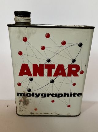 Ancien bidon d'huile ANTAR