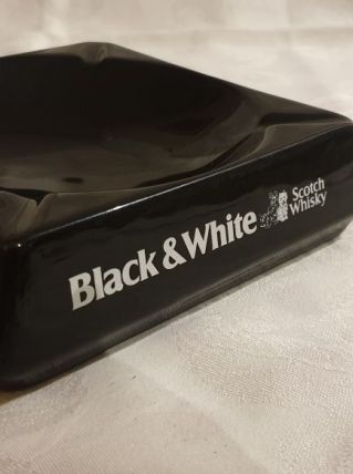 CENDRIER BLACK AND WHITE