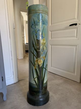 Tuyau grès vernissé décoratif probablement années 1900