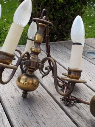 SUSPENSION LUSTRE 5 BRANCHES