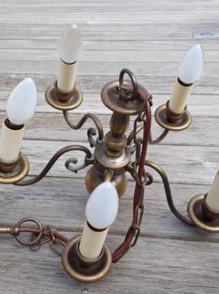 SUSPENSION LUSTRE 5 BRANCHES