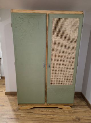 Armoire style 1930 relookée