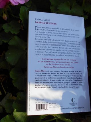 LIVRE LA BELLE DE VENISE EMMA MARS NEUF 