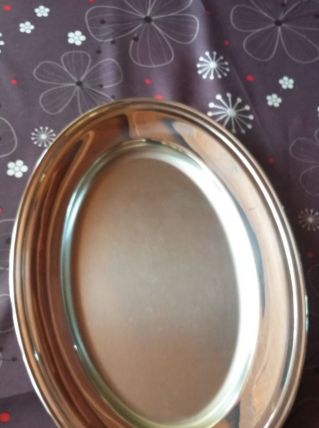 Plat Ovale en Inox Guy Degrenne