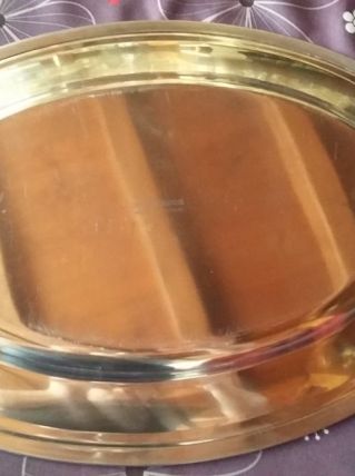 Plat Ovale en Inox Guy Degrenne