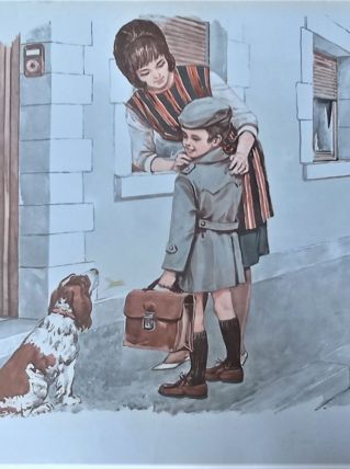 Affiche scolaire Série IM 1  1a-2a éditions MDI1973