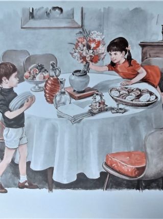 Affiche scolaire Série IM 1  7a-8a éditions MDI1973