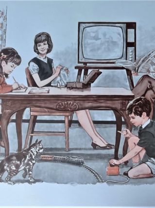 Affiche scolaire Série IM 1  7a-8a éditions MDI1973