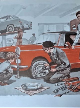 Affiche scolaire Série IM 1  15a-16a éditions MDI1973