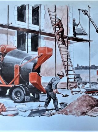 Affiche scolaire Série IM 1  5b-6b éditions MDI1973