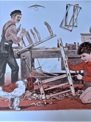 Affiche scolaire Série IM 1  11b-12b éditions MDI1973