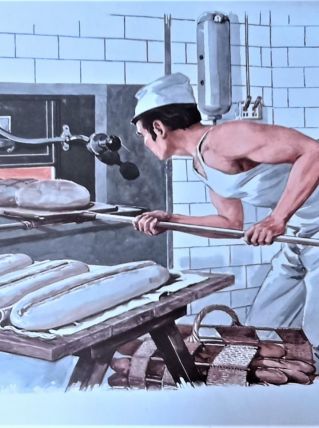 Affiche scolaire Série IM 1  13b-14b éditions MDI1973