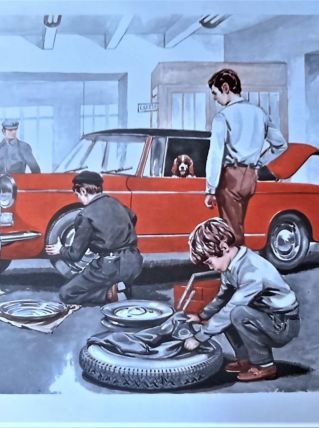 Affiche scolaire Série IM 1  15b-16b éditions MDI1973