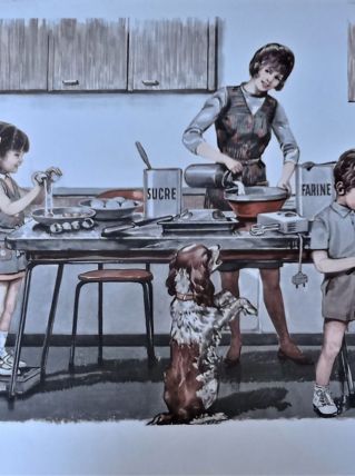 Affiche scolaire Série IM 1  15c-16c éditions MDI1973