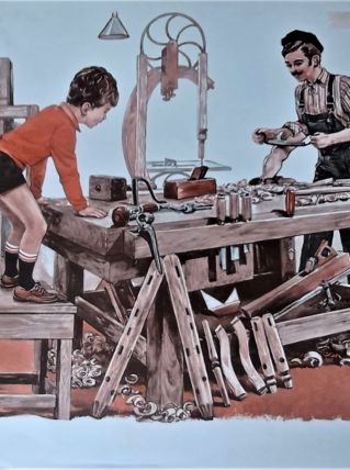 Affiche scolaire Série IM 1  11a-12a éditions MDI1973