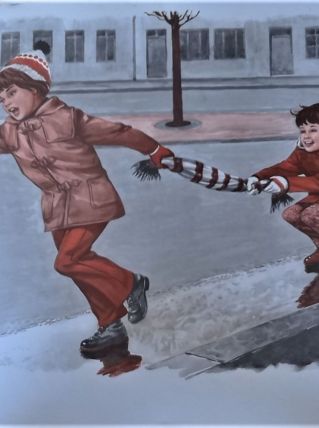 Affiche scolaire Série IM 3  43a-44a éditions MDI1972