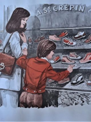 Affiche scolaire Série IM 3  47a-48a éditions MDI1972