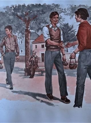 Affiche scolaire Série IM 3  47a-48a éditions MDI1972