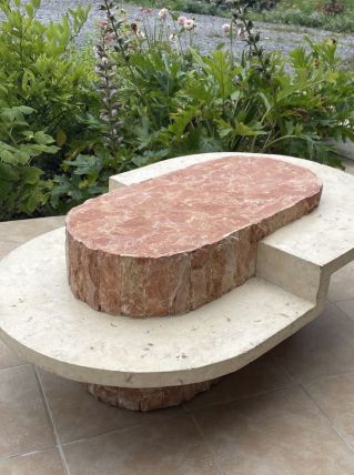 Table basse vintage design Magnussen Ponte, 1980s