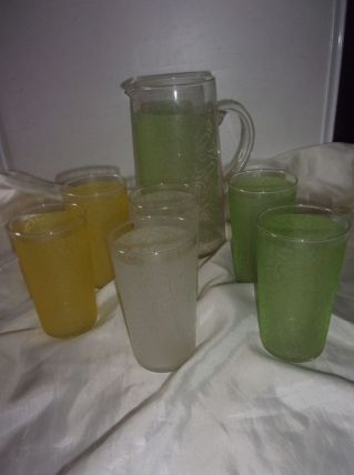 Service à orangeade année 50