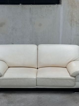 Canapé 3 places Cuir Center très Bon état 