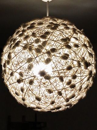 Lampe suspension boule