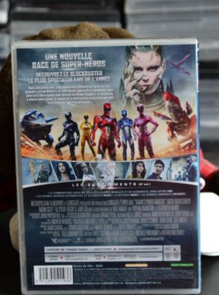 dvd power rangers le film